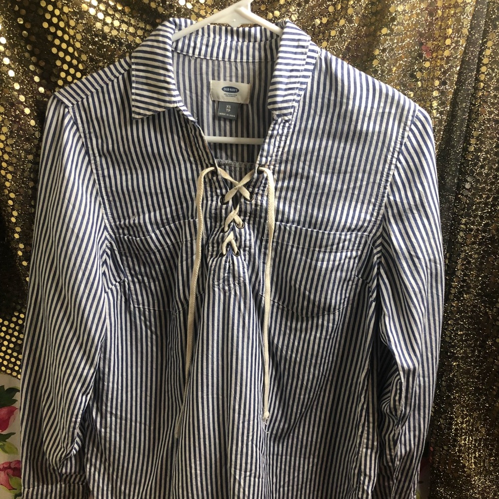 Stripes long sleeve shirt